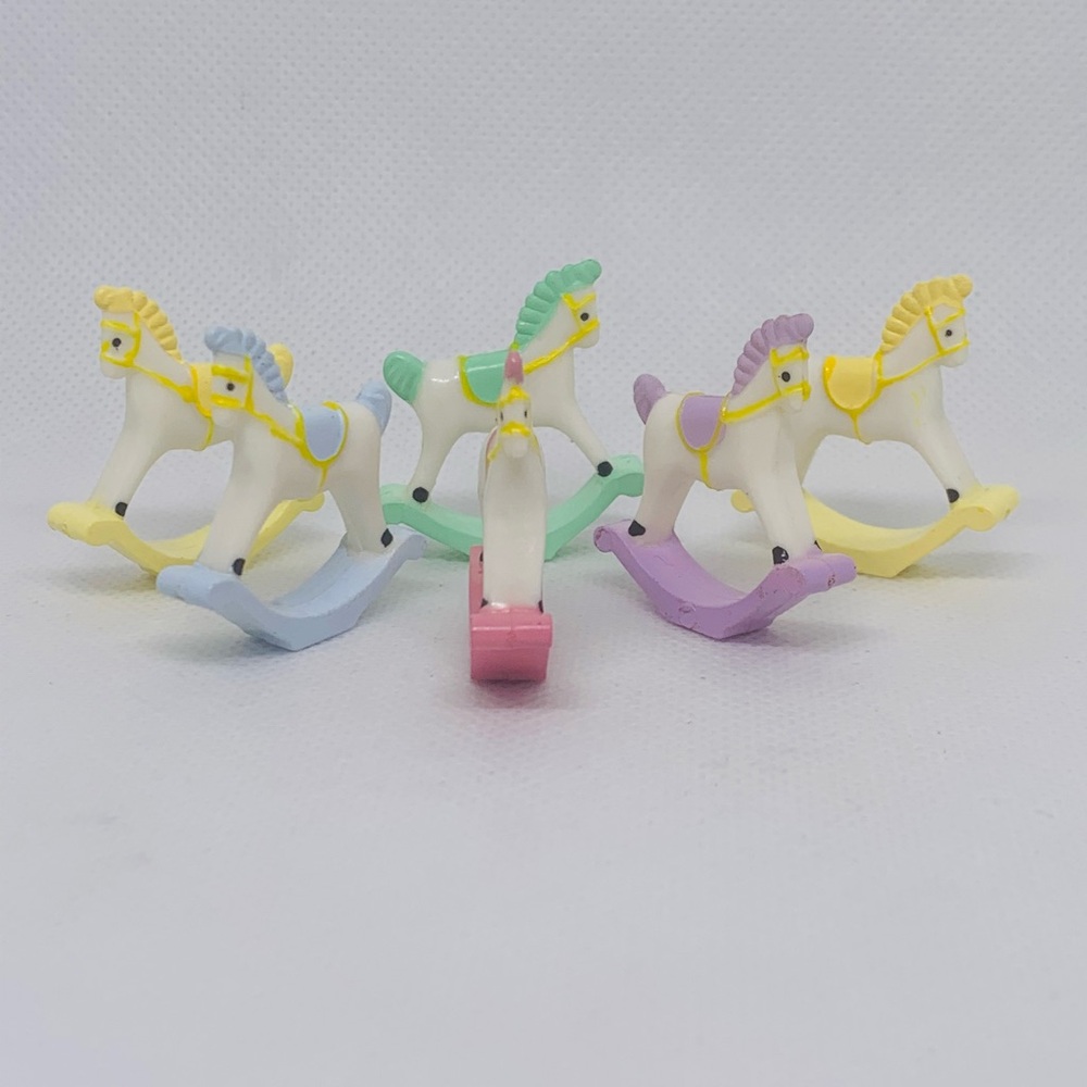 Colorful Rocking Horse Toy Set - Picture 2 of 9